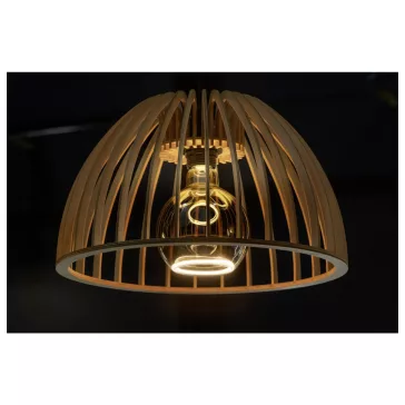   LED FLOATING GLOBE 125 szürke E27 6W 1900K füstüveg dimmelhető filament LED izzó