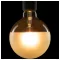 LED GLOBE 125 HALF MOON matt üveg E27 7W 2700K dimmelhető filament LED izzó