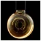 LED ILLUSION GLOBE 125 szürke E27 6W 1900K füstüveg dimmelhető filament LED izzó