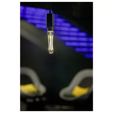   LED TUBE SLIM átlátszó E27 11W 2700K keskeny dimmelhető filament LED izzó