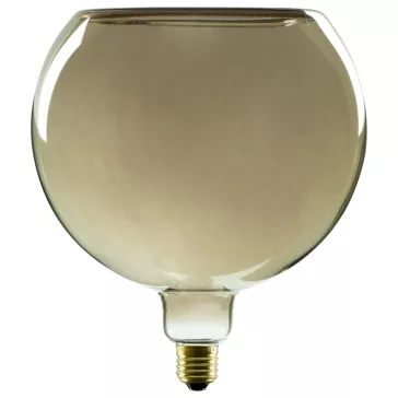   LED FLOATING GLOBE 200 szürke E27 6W 1900K füstüveg dimmelhető filament LED izzó