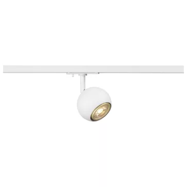   LIGHT EYE 90 fehér GU10 gömb alakú állítható lámpa 1 fázisú sínhez