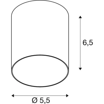 PURI 2.0 TUBE szürke hengeres lámpabúra