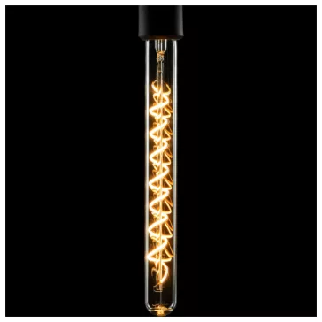   LED SOFT TUBE T300 átlátszó E27 9W 1900K dimmelhető filament LED izzó