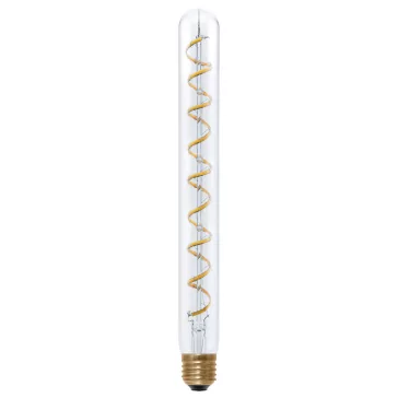   LED SOFT TUBE T300 átlátszó E27 9W 1900K dimmelhető filament LED izzó
