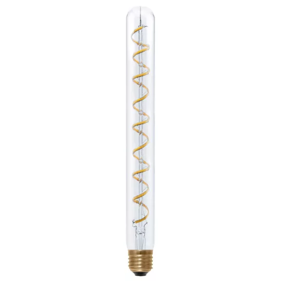 LED SOFT TUBE T300 átlátszó E27 9W 1900K dimmelhető filament LED izzó