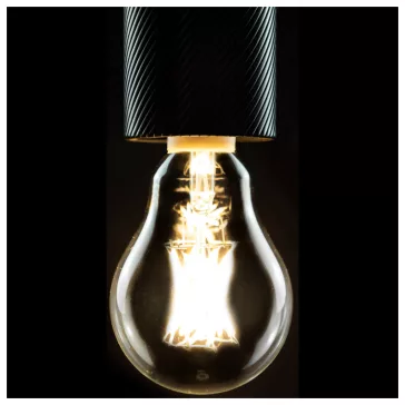   LED A60 CROSSED átlátszó GU10 6.5W 2700K dimmelhető filament LED izzó