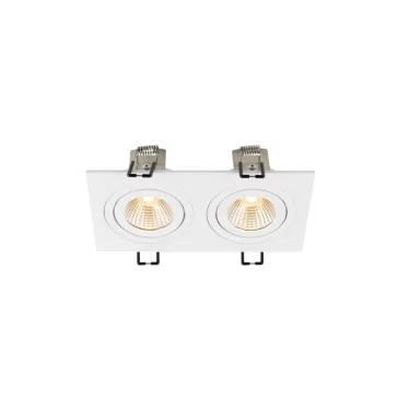   NEW TRIA 155 LED fehér mennyezetbe süllyeszthető dupla spot LED lámpa