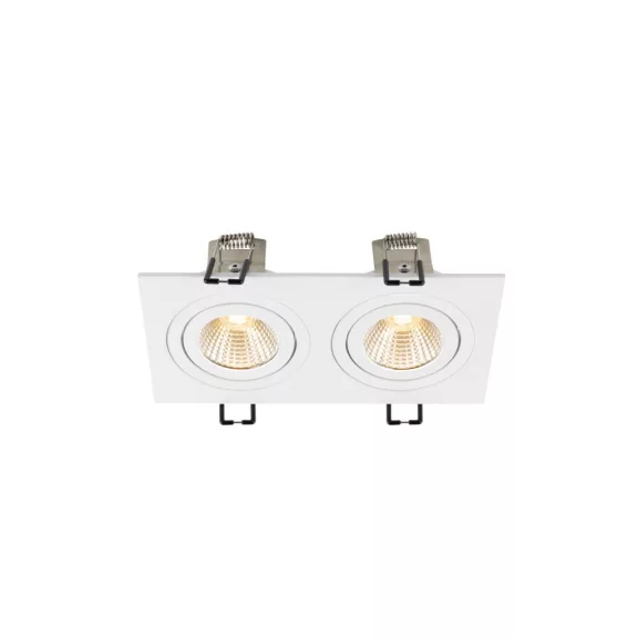 NEW TRIA 155 LED fehér mennyezetbe süllyeszthető dupla spot LED lámpa