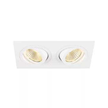   NEW TRIA 155 LED fehér mennyezetbe süllyeszthető dupla spot LED lámpa