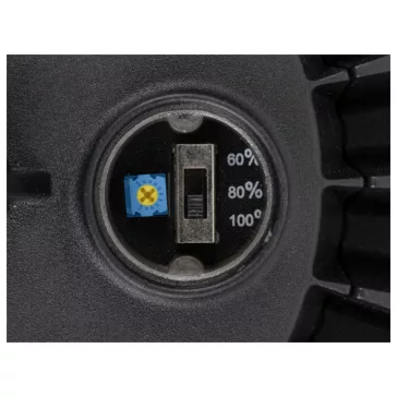 SLVTEC HIGHBAY C 340 fekete vízmentes ipari LED reflektor