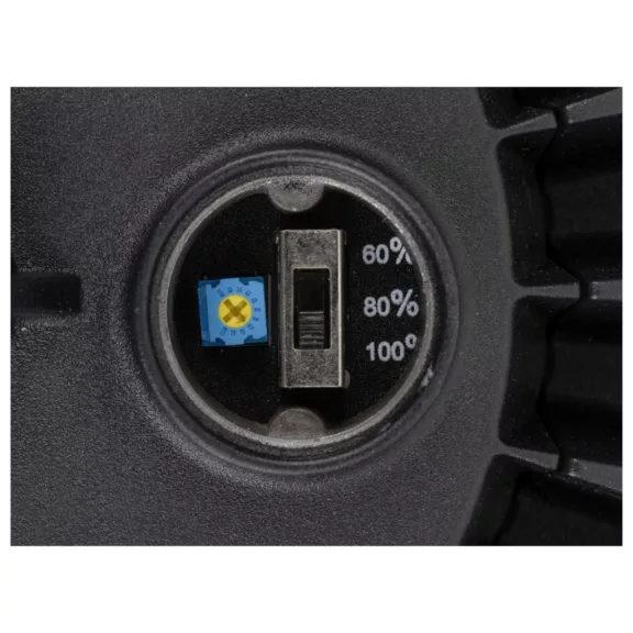 SLVTEC HIGHBAY C 340 fekete vízmentes ipari LED reflektor