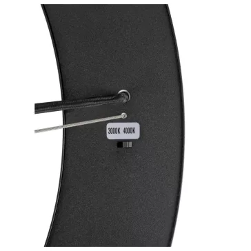   MEDO RING 60 fekete Dali touch 110° kerek állítható színhőmérsékletű dimmelhető függesztett LED lámpa