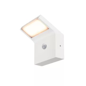   ORDI II WL SENSOR fehér mozgásérzékelős kültéri fali LED lámpa