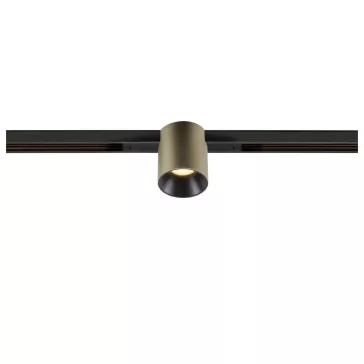   FIX-IT! 48V DALI bronz-fekete 3000K 6.6W 36° kerek LED spot lámpa 48V felületre szerelt alacsony feszültségű sínhez