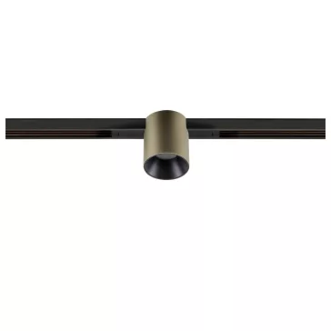   FIX-IT! 48V DALI bronz-fekete 3000K 6.6W 36° kerek LED spot lámpa 48V felületre szerelt alacsony feszültségű sínhez