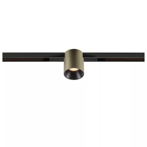 FIX-IT! 48V DALI bronz-fekete 2000-3000K 7.4W 36° kerek LED spot lámpa 48V felületre szerelt alacsony feszültségű sínhez