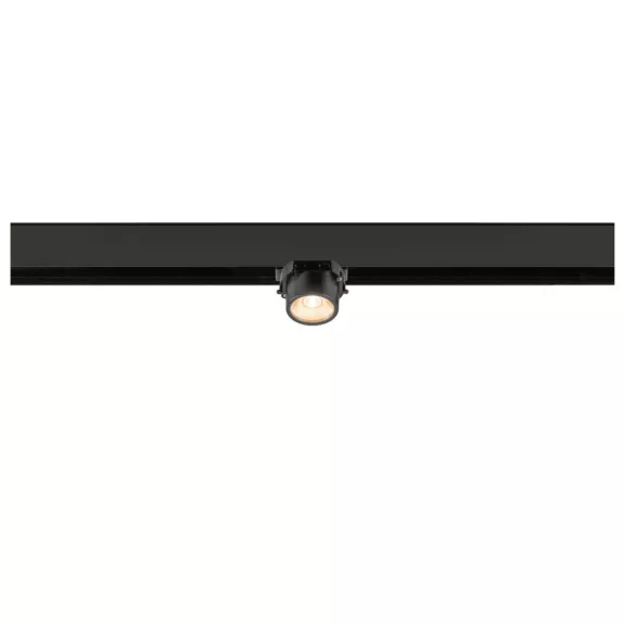 FIX-IT! 48V DALI fekete 2000-3000K 7.4W 36° kerek LED spot lámpa 48V felületre szerelt alacsony feszültségű magasított sínhez