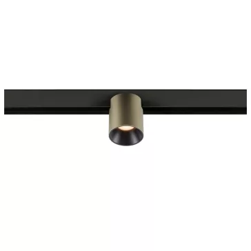  FIX-IT! 48V DALI bronz-fekete 2000-3000K 7.4W 36° kerek LED spot lámpa 48V felületre szerelt alacsony feszültségű magasított sínhez