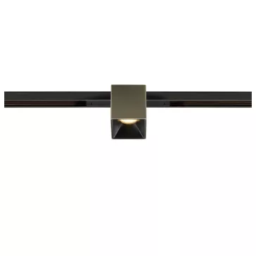   FIX-IT! 48V DALI bronz-fekete 2000-3000K 7.4W 36° szögletes LED spot lámpa 48V felületre szerelt alacsony feszültségű sínhez