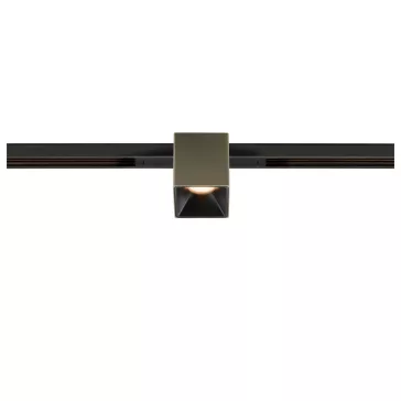   FIX-IT! 48V DALI bronz-fekete 2000-3000K 7.4W 36° szögletes LED spot lámpa 48V felületre szerelt alacsony feszültségű sínhez