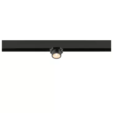   FIX-IT! 48V DALI fekete 2700K 6.6W 36° szögletes LED spot lámpa 48V felületre szerelt alacsony feszültségű magasított sínhez
