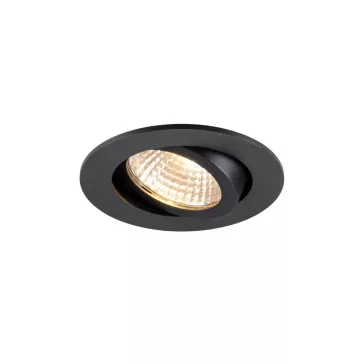   NEW TRIA 68 fekete AIRTIGHT dimmelhető mennyezetbe süllyesztett spot LED lámpa