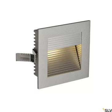   FRAME CURVE LED szürke 1W 3000K süllyesztett fali útvonal és lépcsővilágító lámpa
