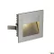 FRAME CURVE LED szürke 1W 3000K süllyesztett fali útvonal és lépcsővilágító lámpa