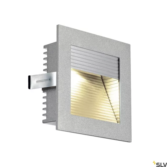 FRAME CURVE LED szürke 1W 3000K süllyesztett fali útvonal és lépcsővilágító lámpa