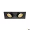 NEW TRIA 2 SET fekete cm 2700K 38° 14W állítható mennyezeti LED spot lámpa és tápegység szett