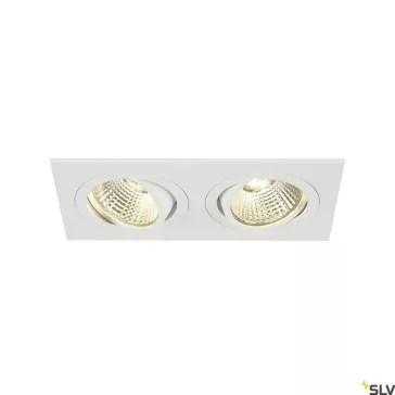   NEW TRIA 2 SET fehér cm 2700K 38° 14W állítható mennyezeti LED spot lámpa és tápegység szett
