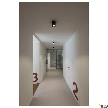   TRILEDO SQUARE CL fekete 8.1W 3000K 36° állítható mennyezeti LED spot lámpa
