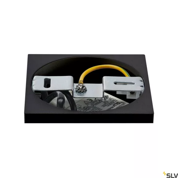 TRILEDO SQUARE CL fekete 8.1W 3000K 36° állítható mennyezeti LED spot lámpa