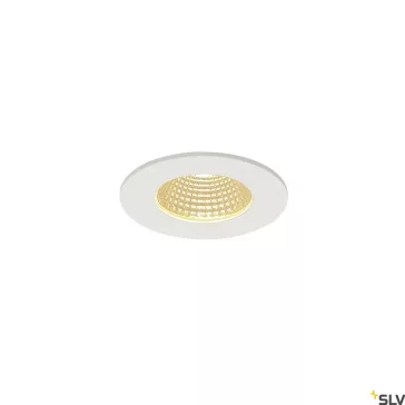   PATTA-I LED fehér IP65 11W 3000K 38° 8cm dimmelhető vízmentes kültéri süllyesztett lámpa és előtét szett