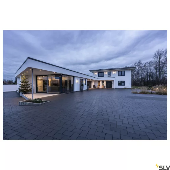 PATTA-I LED fehér IP65 11W 3000K 38° 8cm dimmelhető vízmentes kültéri süllyesztett lámpa és előtét szett