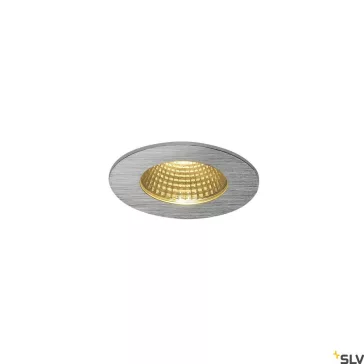  PATTA-I LED alumínium IP65 11W 3000K 38° 8cm dimmelhető vízmentes kültéri süllyesztett lámpa és előtét szett
