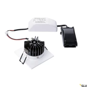   PATTA-I LED fehér IP65 11W 3000K 38° 8cm dimmelhető vízmentes kültéri süllyesztett lámpa és előtét szett