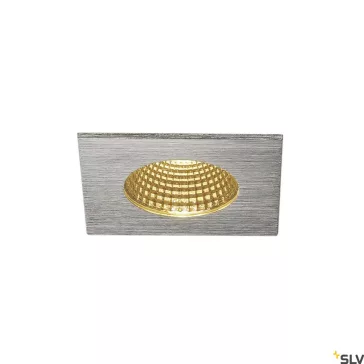   PATTA-I LED alumínium IP65 11W 3000K 38° 8cm dimmelhető vízmentes kültéri süllyesztett lámpa és előtét szett