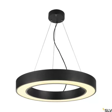   MEDO RING fekete 33w 3000K 105° dimmelhető függesztett mennyezeti LED lámpa