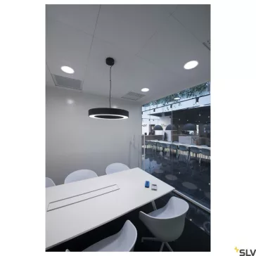   MEDO RING fekete 33w 3000K 105° dimmelhető függesztett mennyezeti LED lámpa