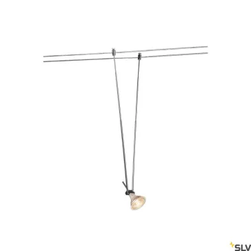   TENSEO TELESCOPIC króm GX53 teleszkópos szárú sodronyos lámpa armatúra
