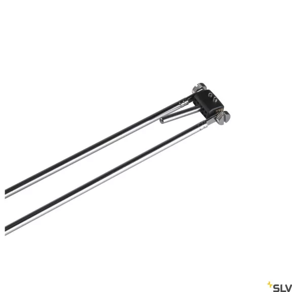 TENSEO TELESCOPIC króm GX53 teleszkópos szárú sodronyos lámpa armatúra