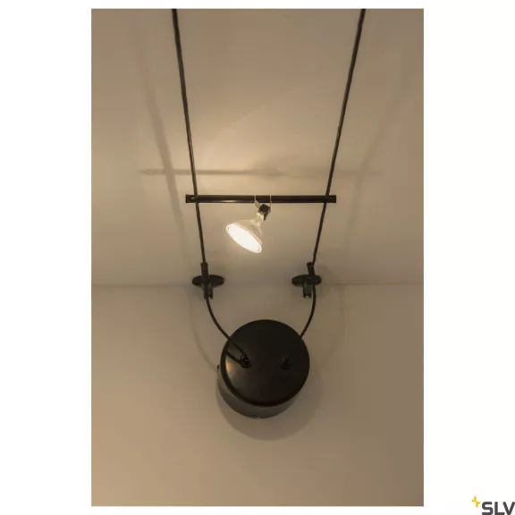 TENSEO COSMIC fekete GX53 sodronyos lámpa armatúra
