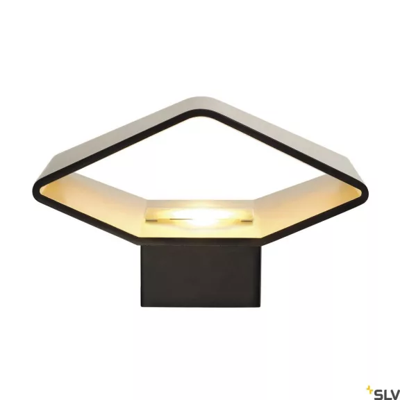 CARISO WL-2 fekete-arany 11w 2700K dimmelhető fali LED lámpa