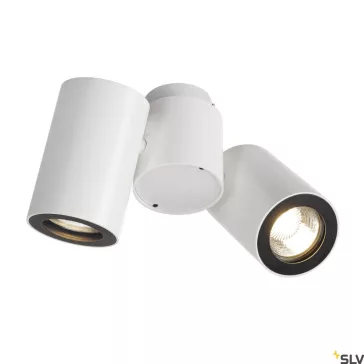 ENOLA B RING fekete dekor gyűrű GU10 QPAR51 LED izzóhoz