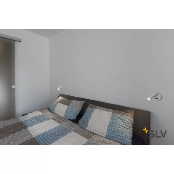 KARPO LED fehér 6w 3000K 40° fali kapcsolós spot lámpa