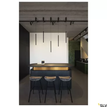  HELIA 30 fekete 10w 3000K 40° dimmelhető függesztett LED spot lámpa