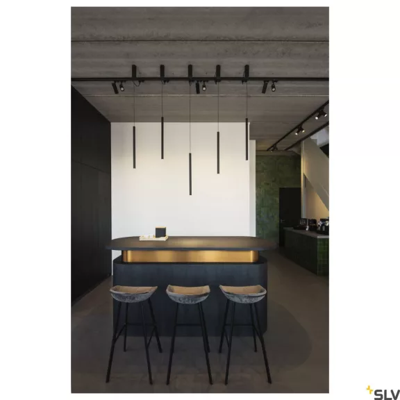HELIA 30 fekete 10w 3000K 40° dimmelhető függesztett LED spot lámpa