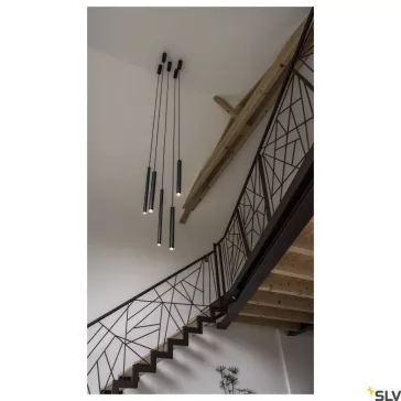   HELIA 40 fekete 12w 3000K 30° dimmelhető függesztett LED spot lámpa